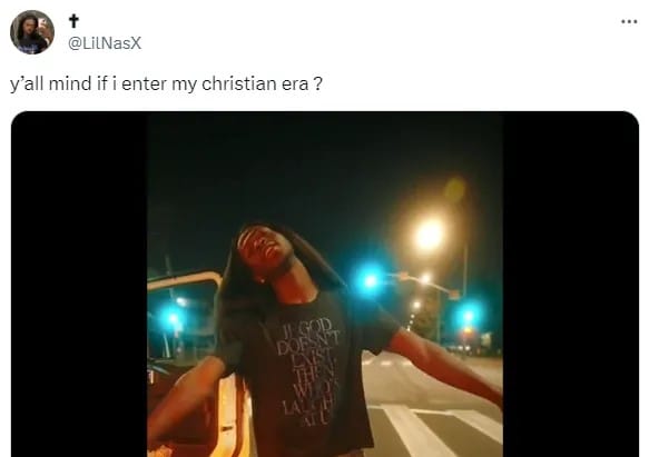 Lil Nas X enters his Christian era